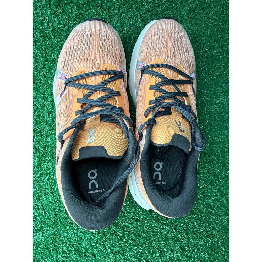 On Cloudsurfer 2 Women Tangerine Orange Ivory Running Shoe 3WF10103126 Size 8.5
